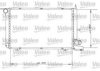 VALEO 730561 Radiator, engine cooling